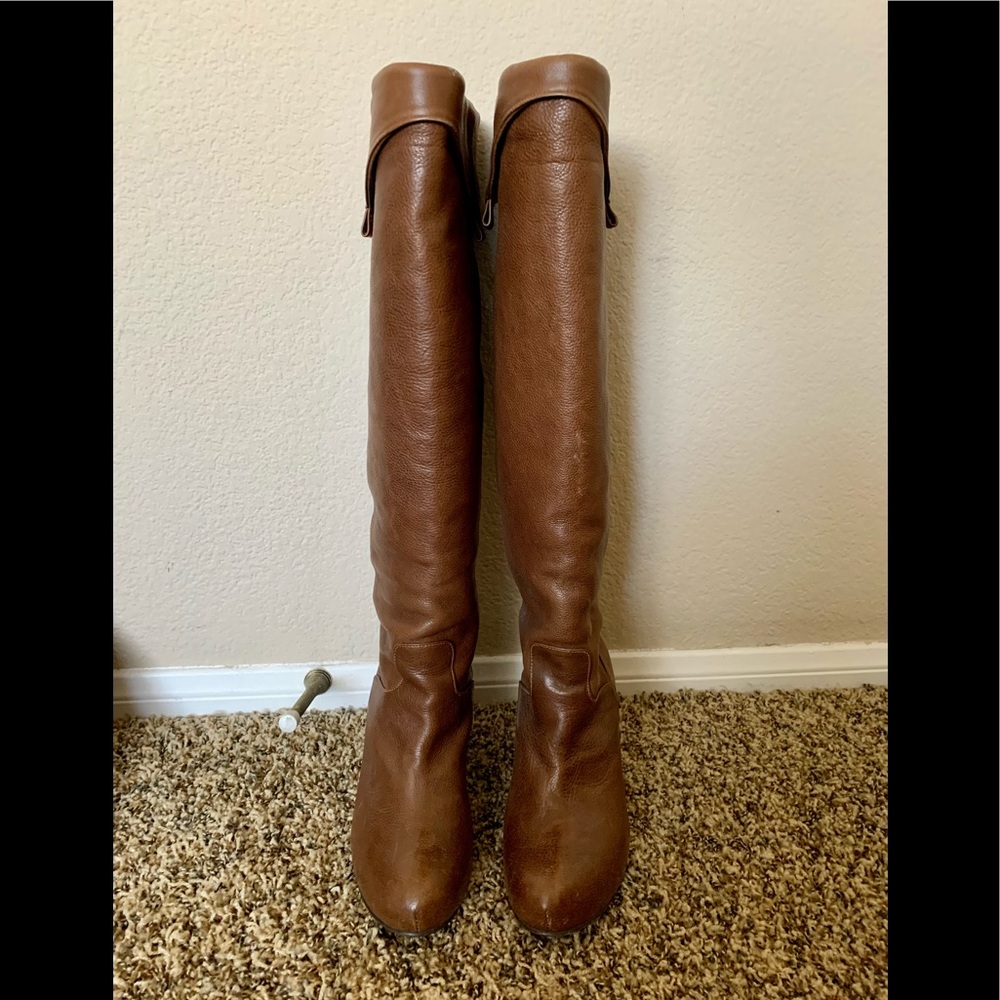 Imported genuine leather boots 💕